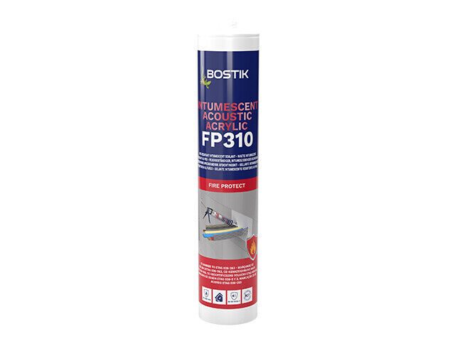 BRANDVERTRAGENDE ACRYL.KIT FP 310 BOSTIK KOKER WIT 310 ML